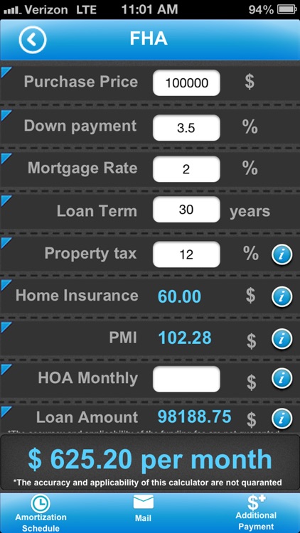 Pro Mortgage Calculator