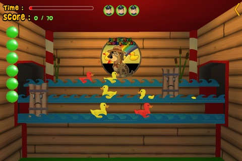 dogs and carnival shooting for kids - free game screenshot 2