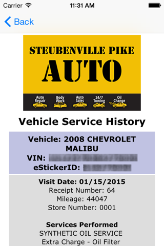 Steubenville Pike Auto screenshot 4