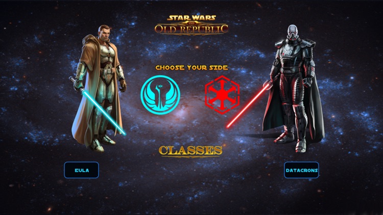 Classes for SWTOR