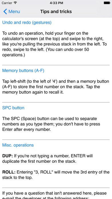 RPN Calculator 48 Screenshot 3