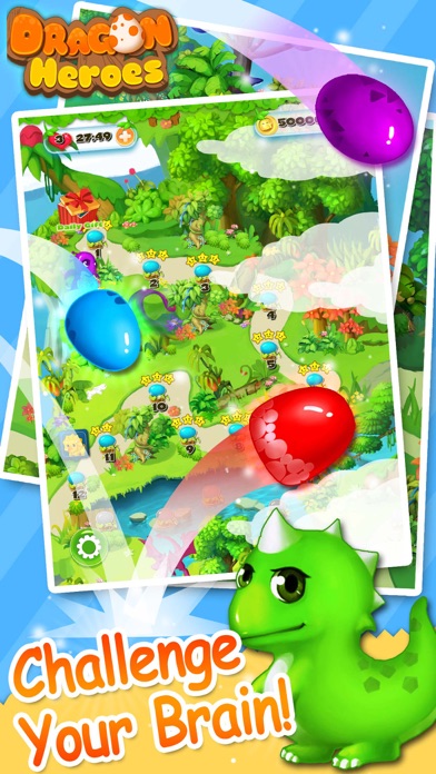 Dragon Heroes : Charm egg match 3 game screenshot 2