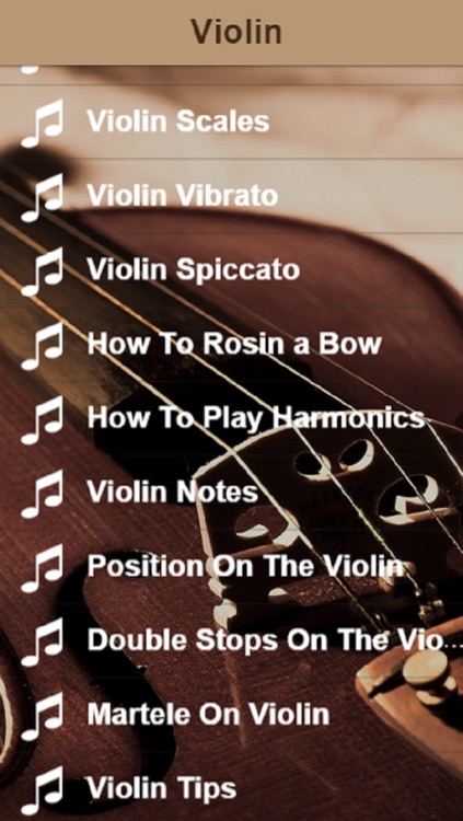 Violin Lessons - Learn How To Play Violin