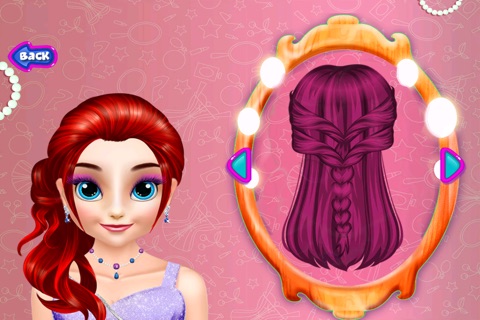 Hairstyle Salon teen girl games screenshot 3