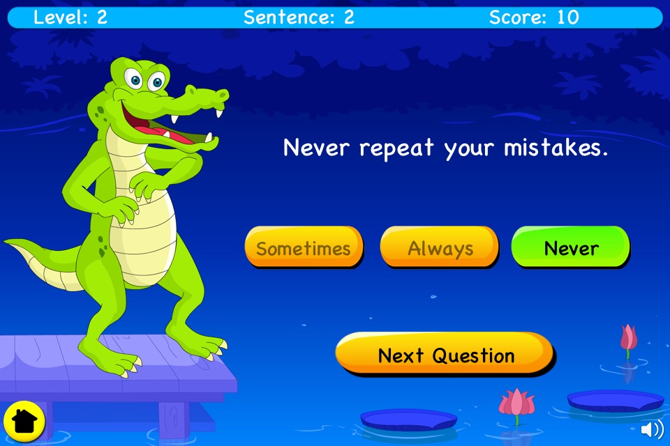 Complete The Sentence For Kids screenshot 3