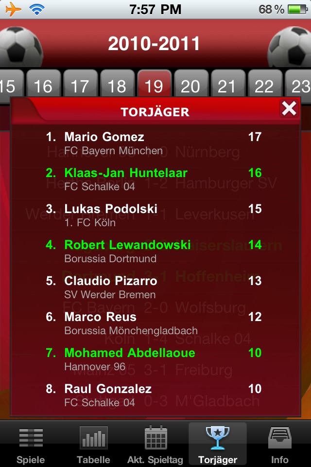 Bundesliga Fussball screenshot 2