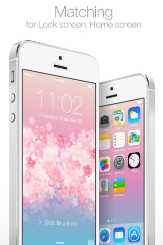 CherryLock : Cherry Blossom theme wallpapers ( for Lock screen ) screenshot 4