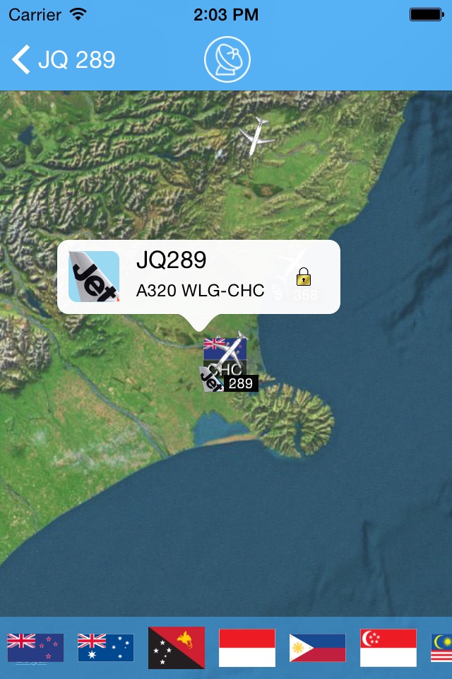 New Zealand Airport - iPlane Flight Information screenshot 3