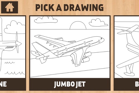 Color It Puzzle It: Planes screenshot 2