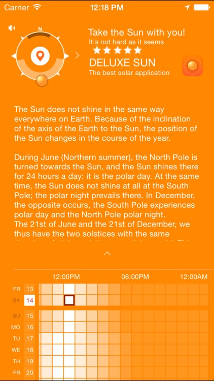 Sun Day Length - how long is the day today