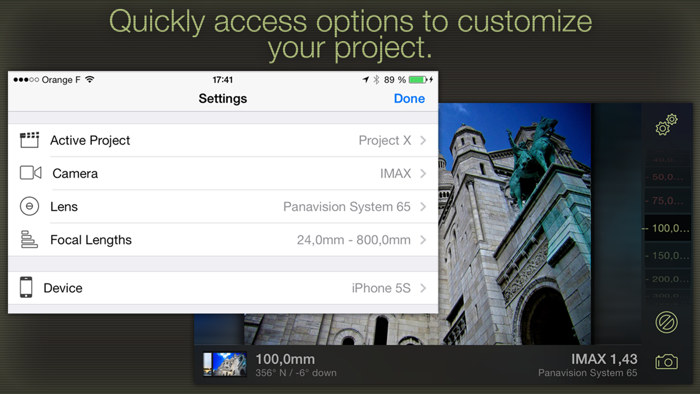 D•View  Digital Viewfinder for Cinematography