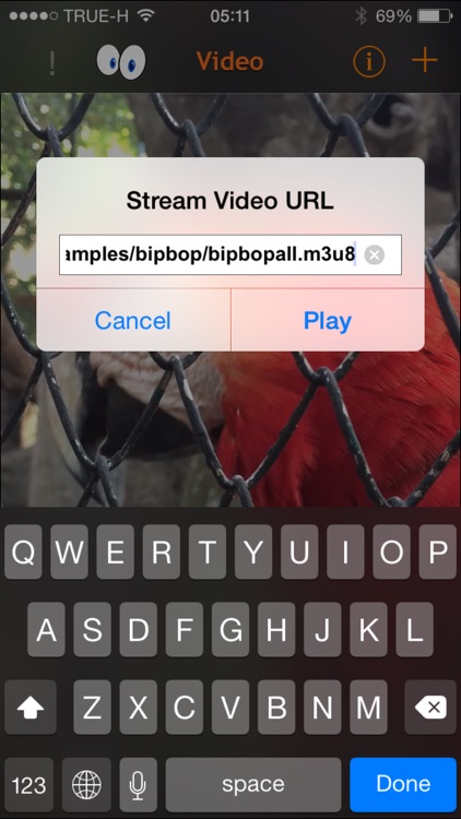 Eye Video - Videos play only when you look at them