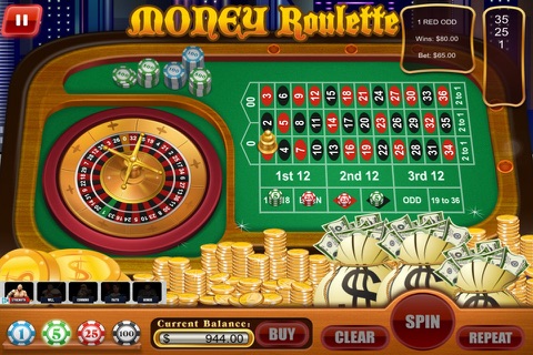 $$$ World of Bills & Coins Roulette Bonanza Blast - Jackpot Big Money Prize Dozer Casino Craze Pro screenshot 2