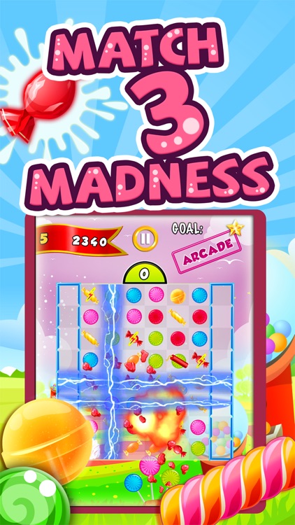 Candy Feast - fruit jam in match-3 mania game free