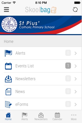 St Pius’ Catholic Primary School Enmore - Skoolbag screenshot 2