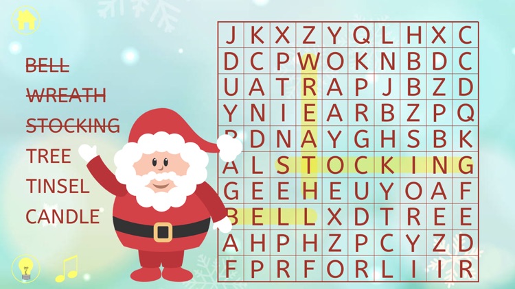 Christmas Word Search : Kids Holiday Word Find Puzzle Game