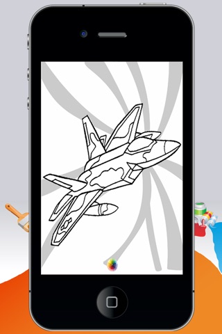 Planes Coloring-Book screenshot 3