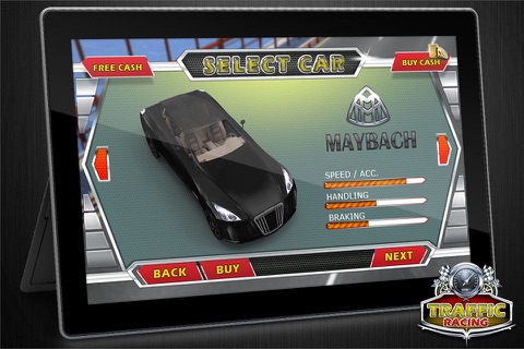 Traffic Racing - Sports car and highway racer's game screenshot 4