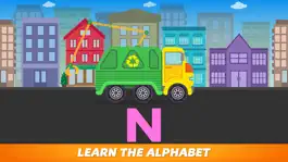 Game screenshot ABC Garbage Truck - an alphabet fun game for preschool kids learning ABCs and love Trucks and Things That Go hack