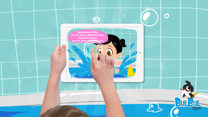 Baby Bath Time - Cute Kids App - Hindi