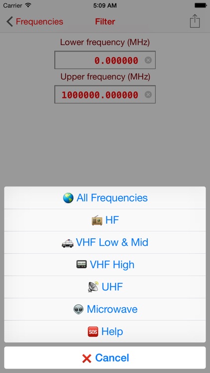 COMU Frequencies screenshot-3