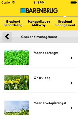 Barenbrug Graslandapp BE screenshot 3