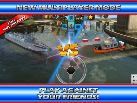Boat Game Police & Navy Ship 3D Emergency Parkingのおすすめ画像2