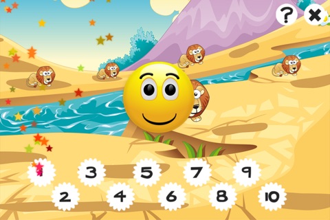 A Savannah Counting Game for Children to learn and play with Animals screenshot 3