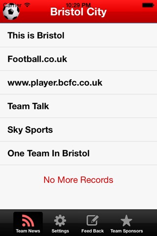 Football RSS screenshot 3