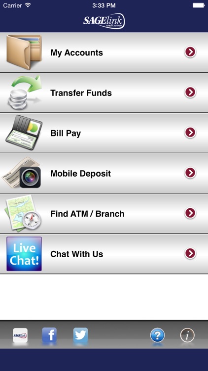 SageLink Credit Union Mobile Banking