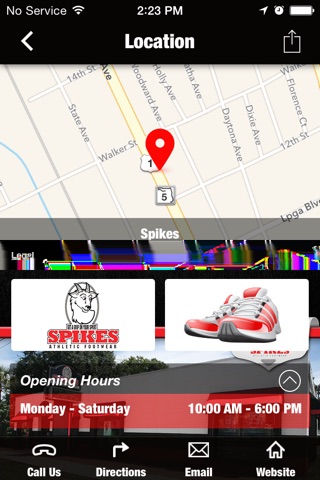 Spikes Athletic Footwear screenshot 2