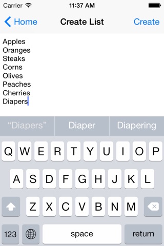 YA Shopping List screenshot 4