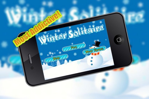 Winter Solitaire poke screenshot 2