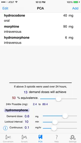 Game screenshot eOpioid™ : Opioids & Opiates Calculator hack