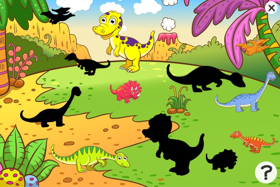 A Dinosaurs Game for Children: Learn about dinos for kindergarten and pre-school screenshot 3
