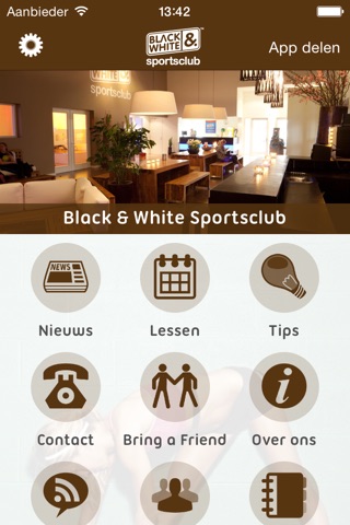 Black & White Sportsclub screenshot 2