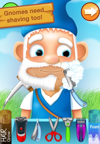 Shaving Crazy Gnomes – A Messy Hairy Shave Makeover ! screenshot 2