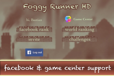 Foggy Runner HD screenshot 2