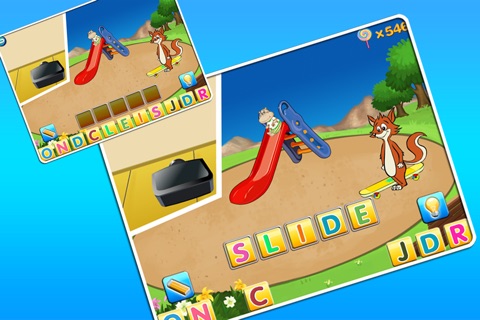3 Animations 1 Word- Word games for Kids, Teachers & Parents! screenshot 2