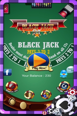 Black Jack 21 - Casino screenshot 4