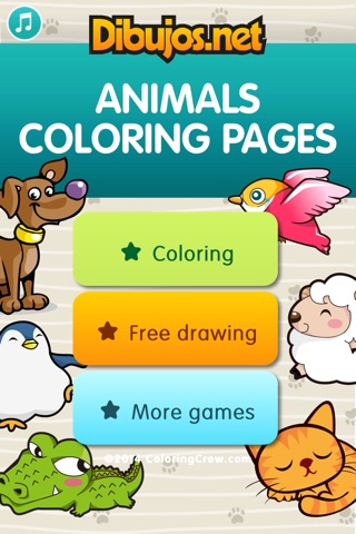 Animals Coloring Pages for kids screenshot 4