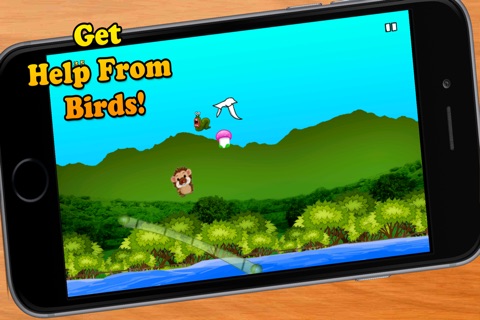 Bouncing Hedgehog! - For Kids! Help The Launch Tiny Baby Hedgehog To Catch His Food! screenshot 3