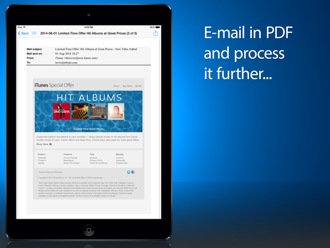 Mail to PDF - Importer and Archivist for e-mails(圖4)-速報App