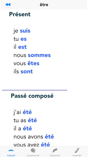 Les Conjugaisons Françaises: The Basics(圖3)-速報App