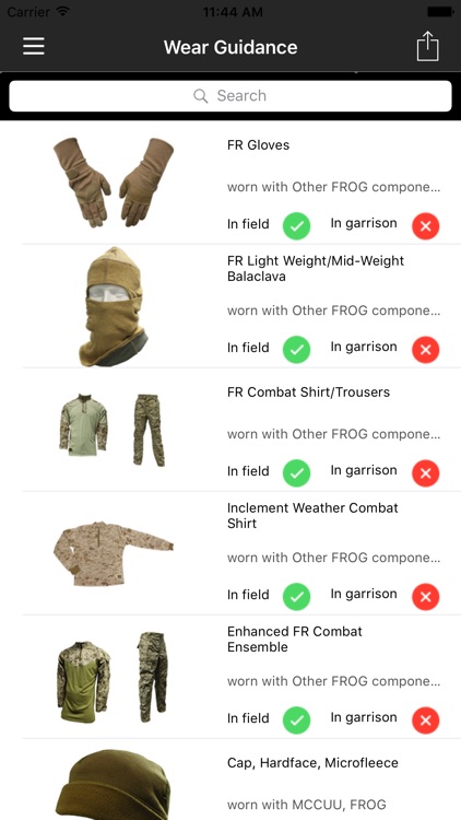 USMC Org Wear Guide