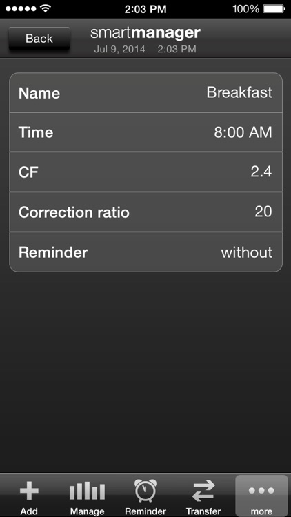 Diabetes smartmanager incl. Basal-Bolus therapy screenshot-4