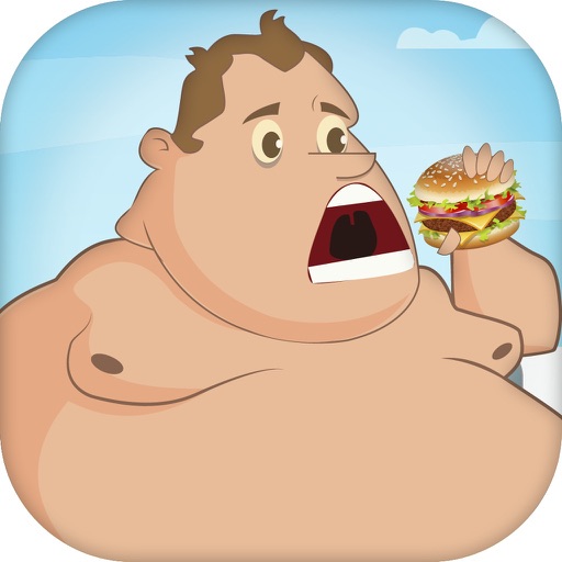 Feed The Fat Guy Free - A Not So Fit Game iOS App