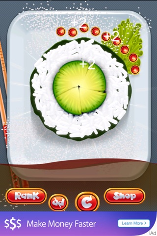 Sushi Clickers - Millionaire Chef Edition screenshot 2