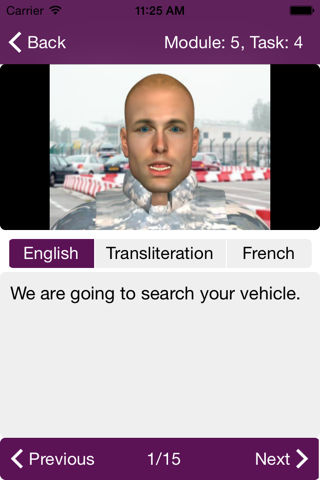 Headstart2 French Military Phrases screenshot 4