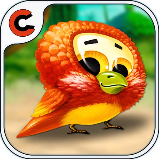 little bird care and dress up icon